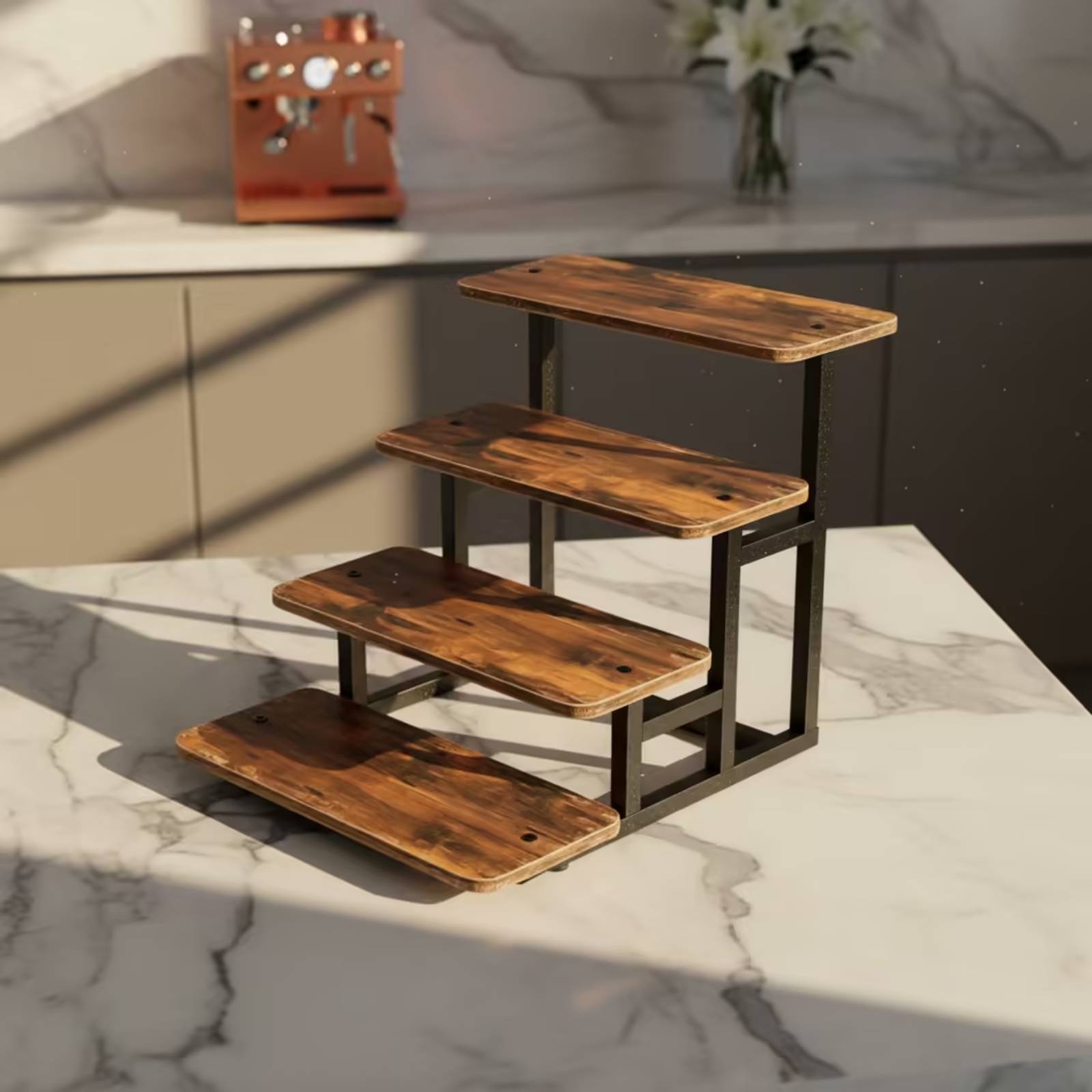 4-Tier Display Stand Tabletop  - Cupcake Stand Tier recension och pris