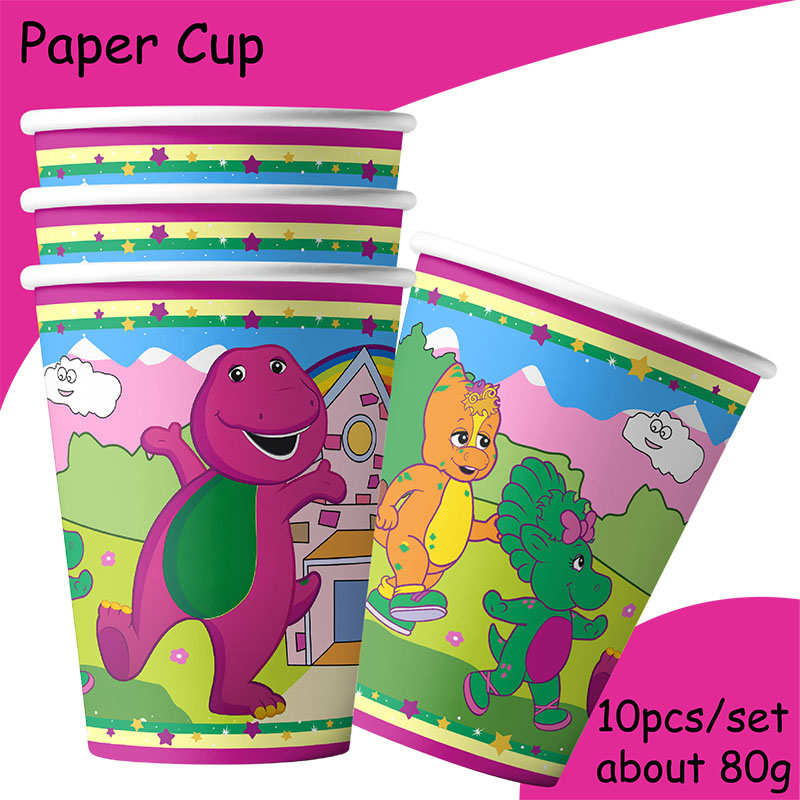 Dinosaur Barney Party Supplies - Table Cloth Disposable recension och pris