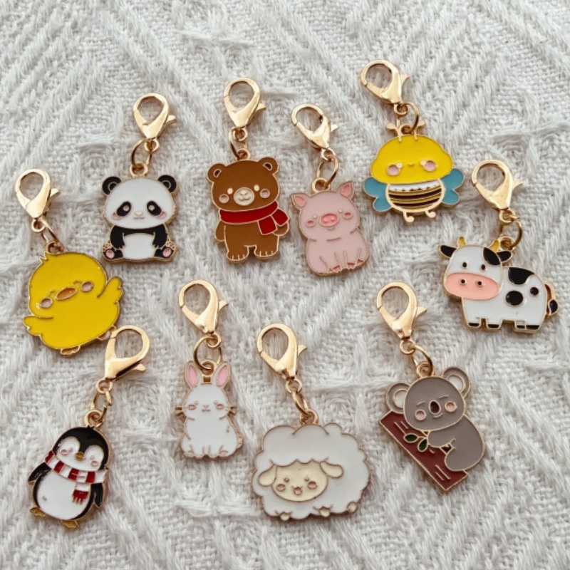10pcs alloy drip oil cartoon a - Event Party recension och pris