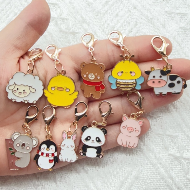 10pcs alloy drip oil cartoon a - Event Party recension och pris