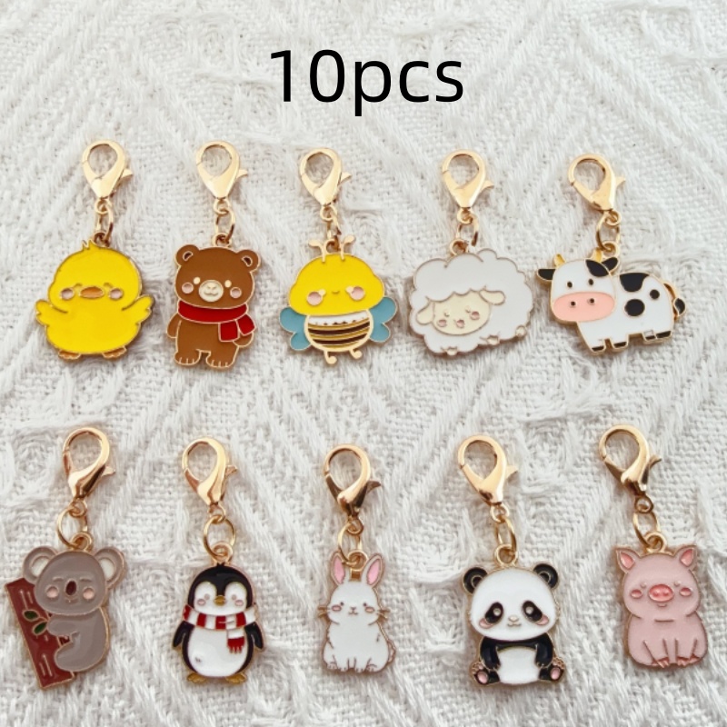 10pcs alloy drip oil cartoon a - Event Party recension och pris