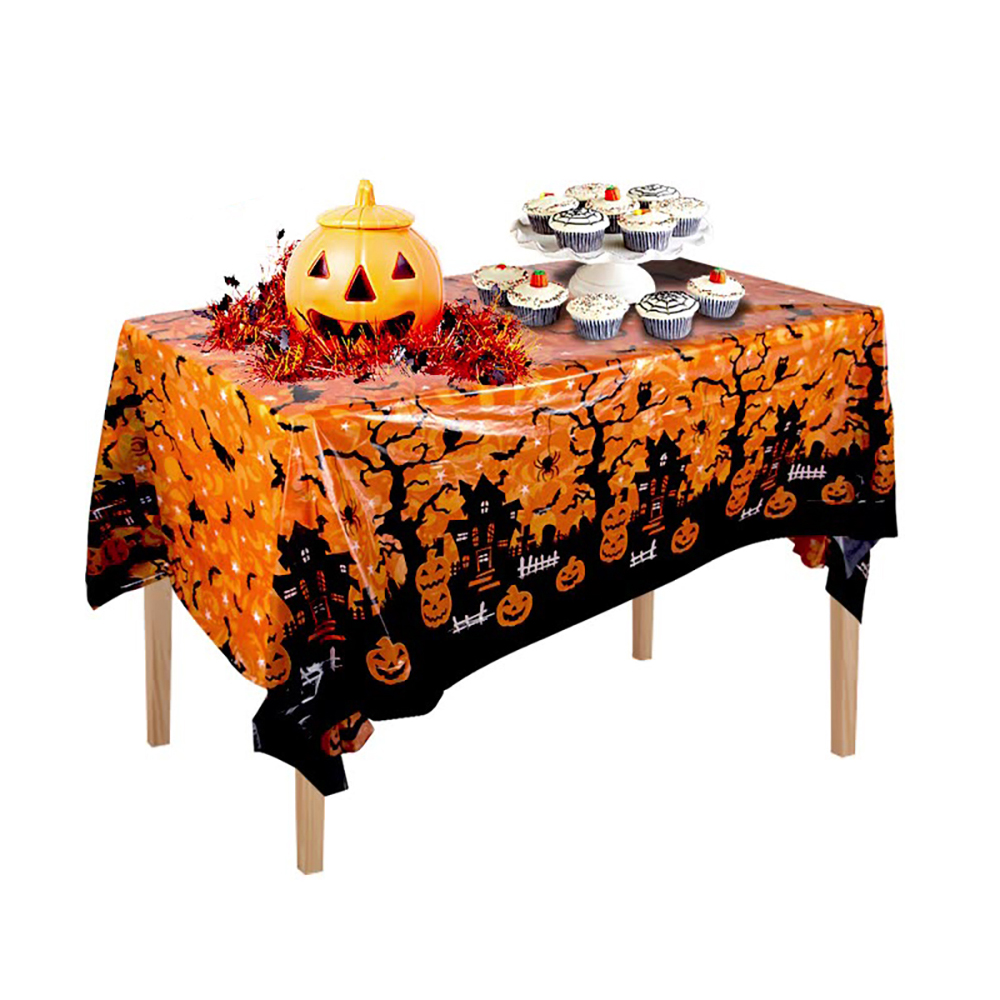 Halloween Decoration Tableclot - Table Cloth Disposable recension och pris