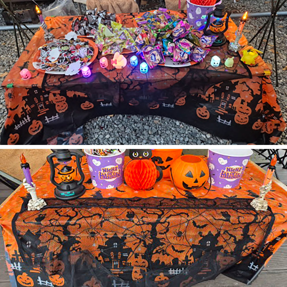 Halloween Decoration Tableclot - Table Cloth Disposable recension och pris