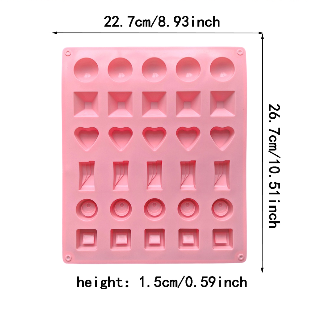 30 hole 6 sets of semi-circula - Cupcake Stand Tier recension och pris