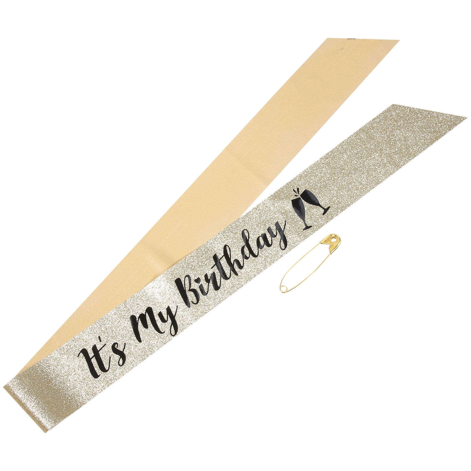 1Pcs Glitter Birthday Sash Sho - Birthday Sash Glitter recension och pris