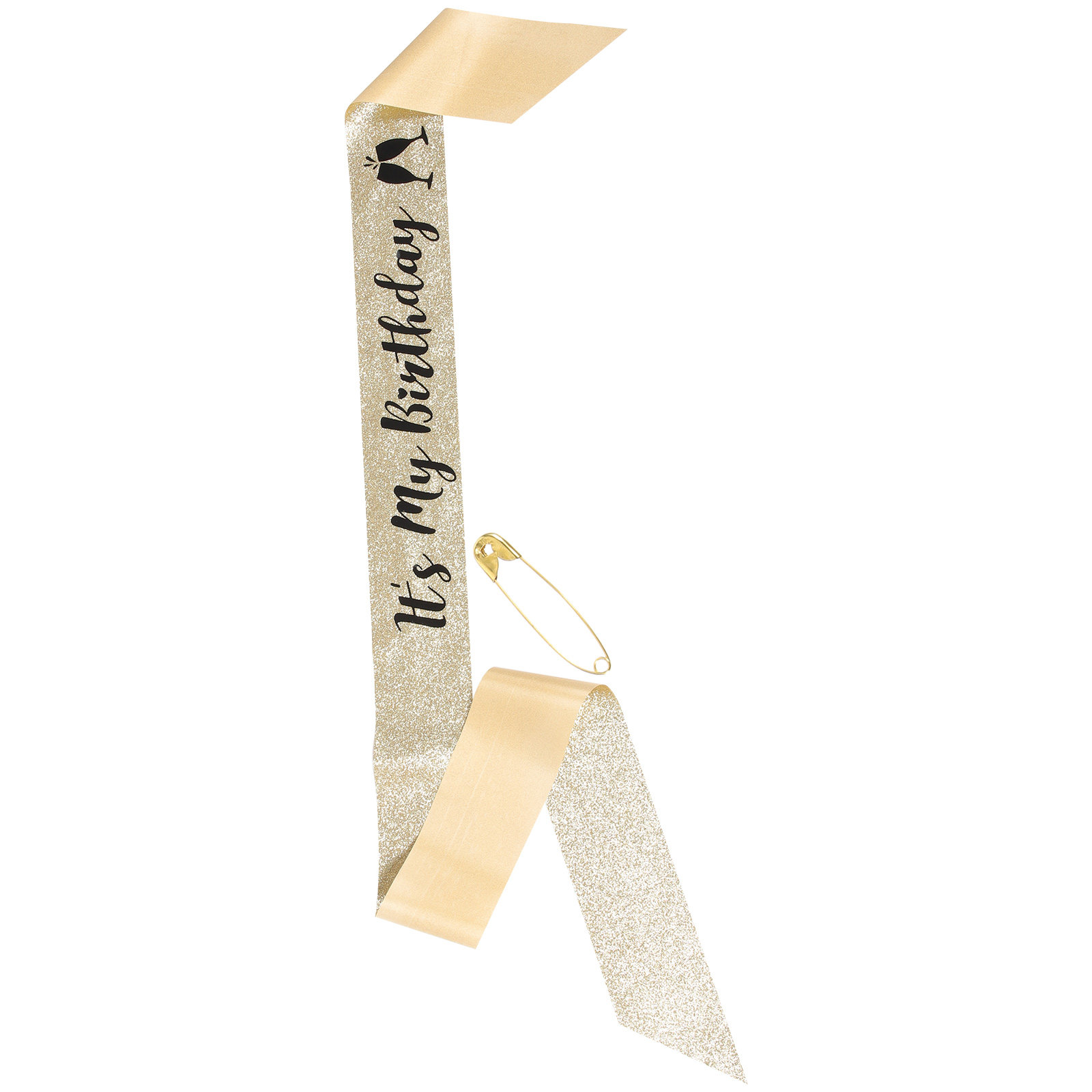 1Pcs Glitter Birthday Sash Sho - Birthday Sash Glitter recension och pris