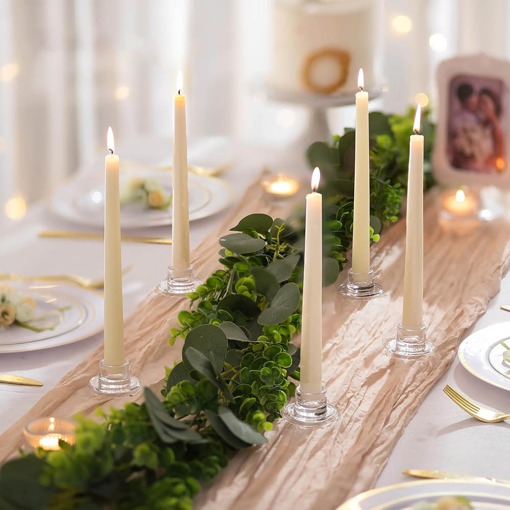 Candlestick Holders Clear Shor - Centerpiece Stick recension och pris