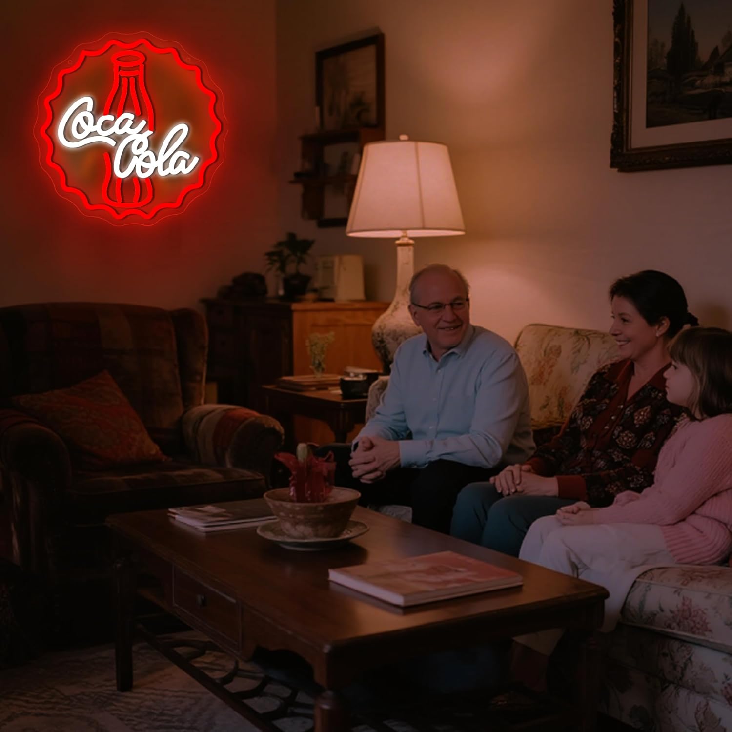 Cola Neon Sign Art Wall Light  - Neon Sign Party recension och pris