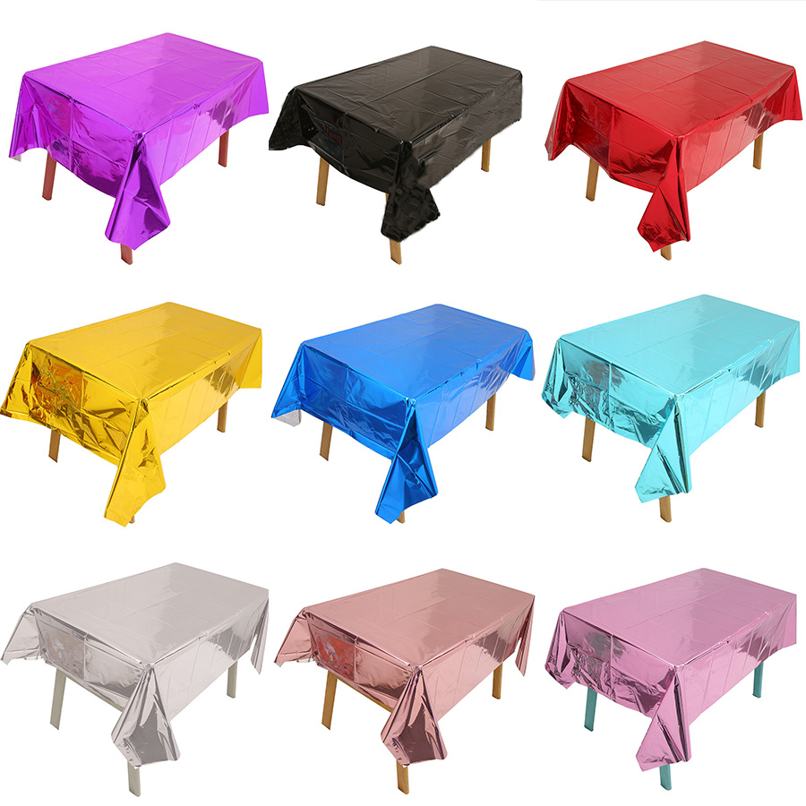 137cm*183cm Rose Gold Sliver D - Table Cloth Disposable recension och pris