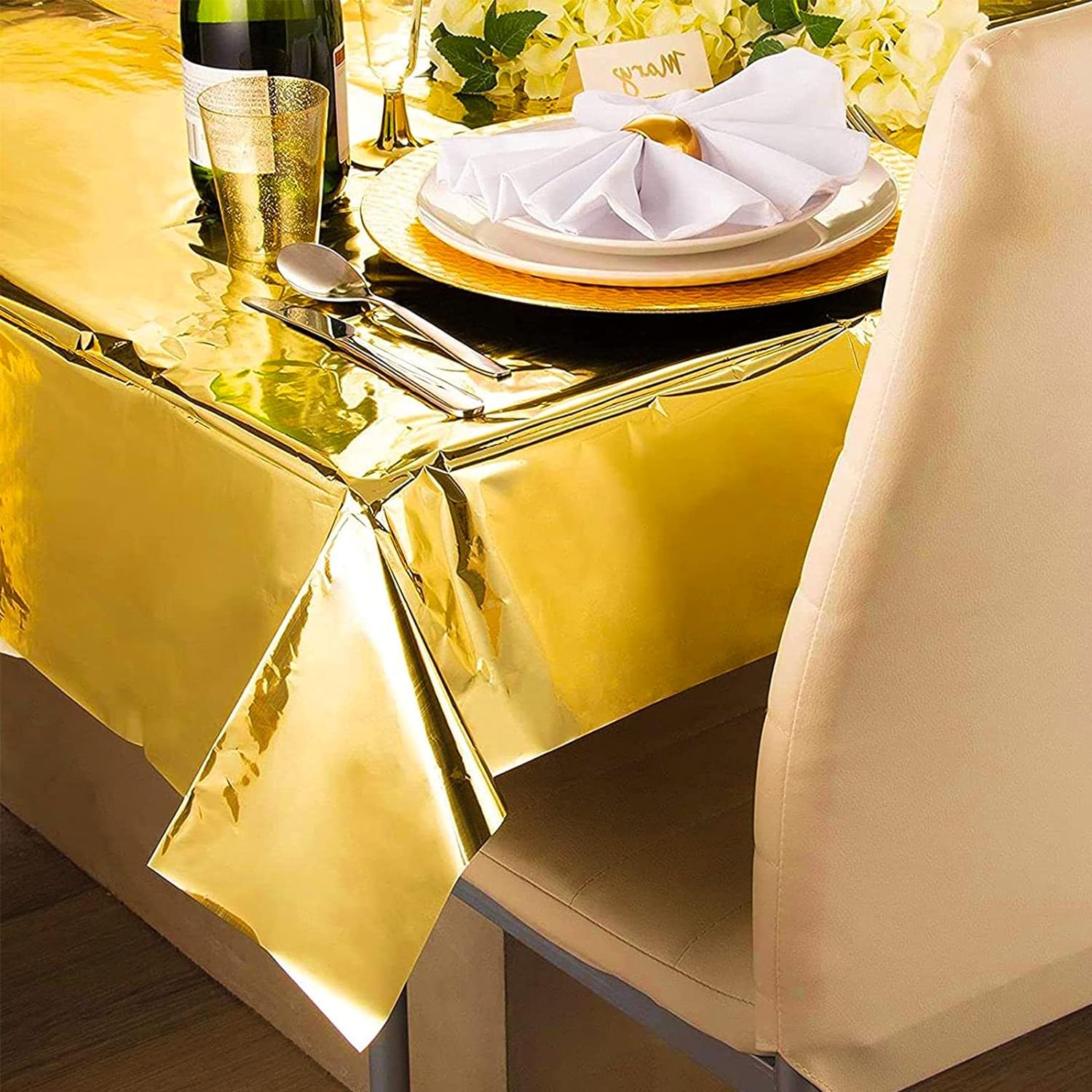 137cm*183cm Rose Gold Sliver D - Table Cloth Disposable recension och pris