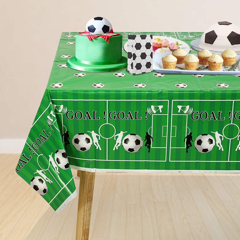 Soccer Theme Disposable Tablec - Table Cloth Disposable recension och pris