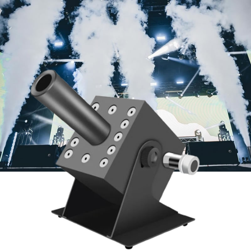 Colorful RGB 3in1 LED CO2 JET  - Confetti Cannon Tube recension och pris
