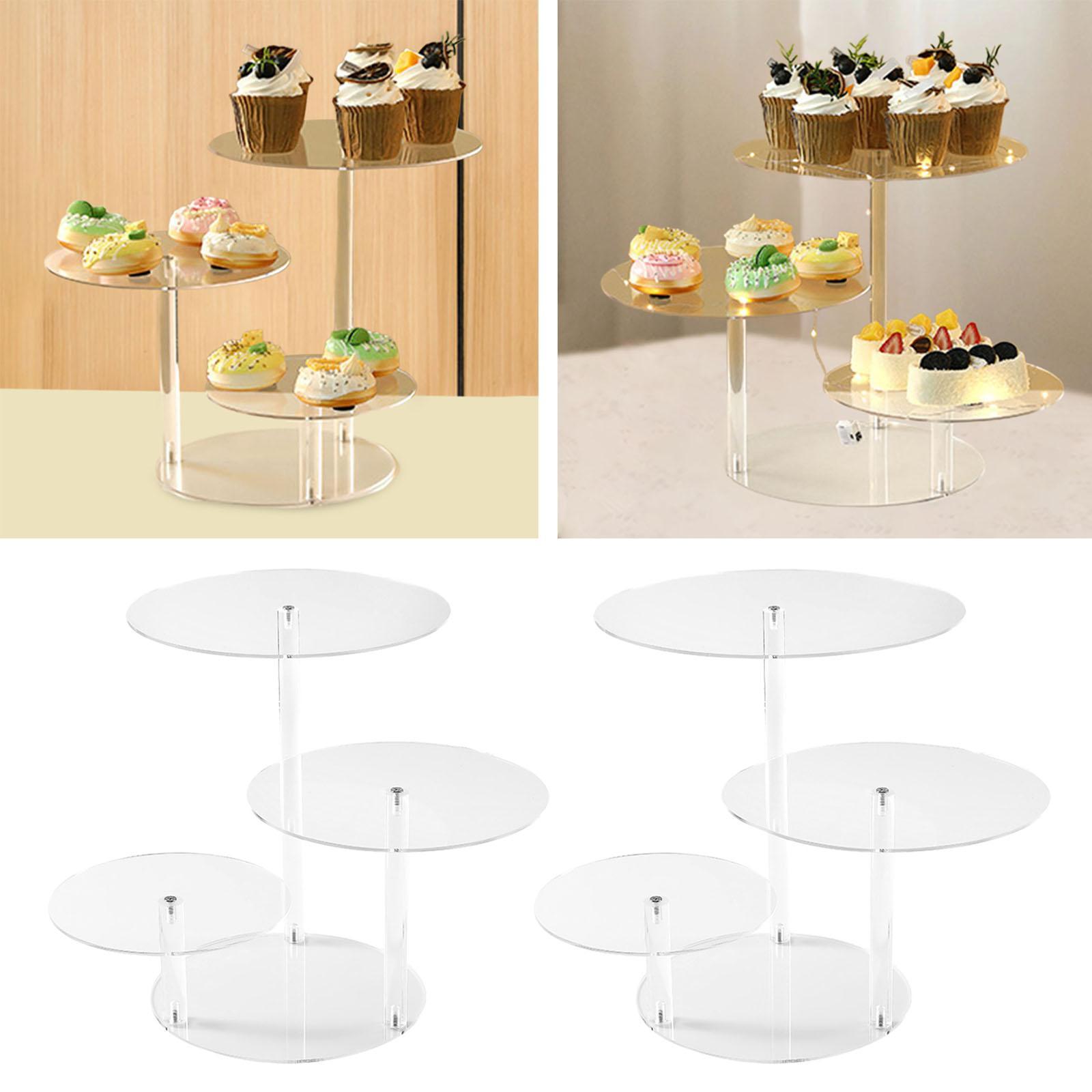 3 Tier Acrylic Cupcake Stand C - Cupcake Stand Tier recension och pris