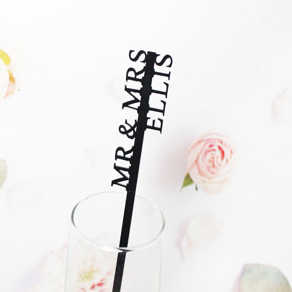Personalized Drink Stirrers We - Centerpiece Stick recension och pris