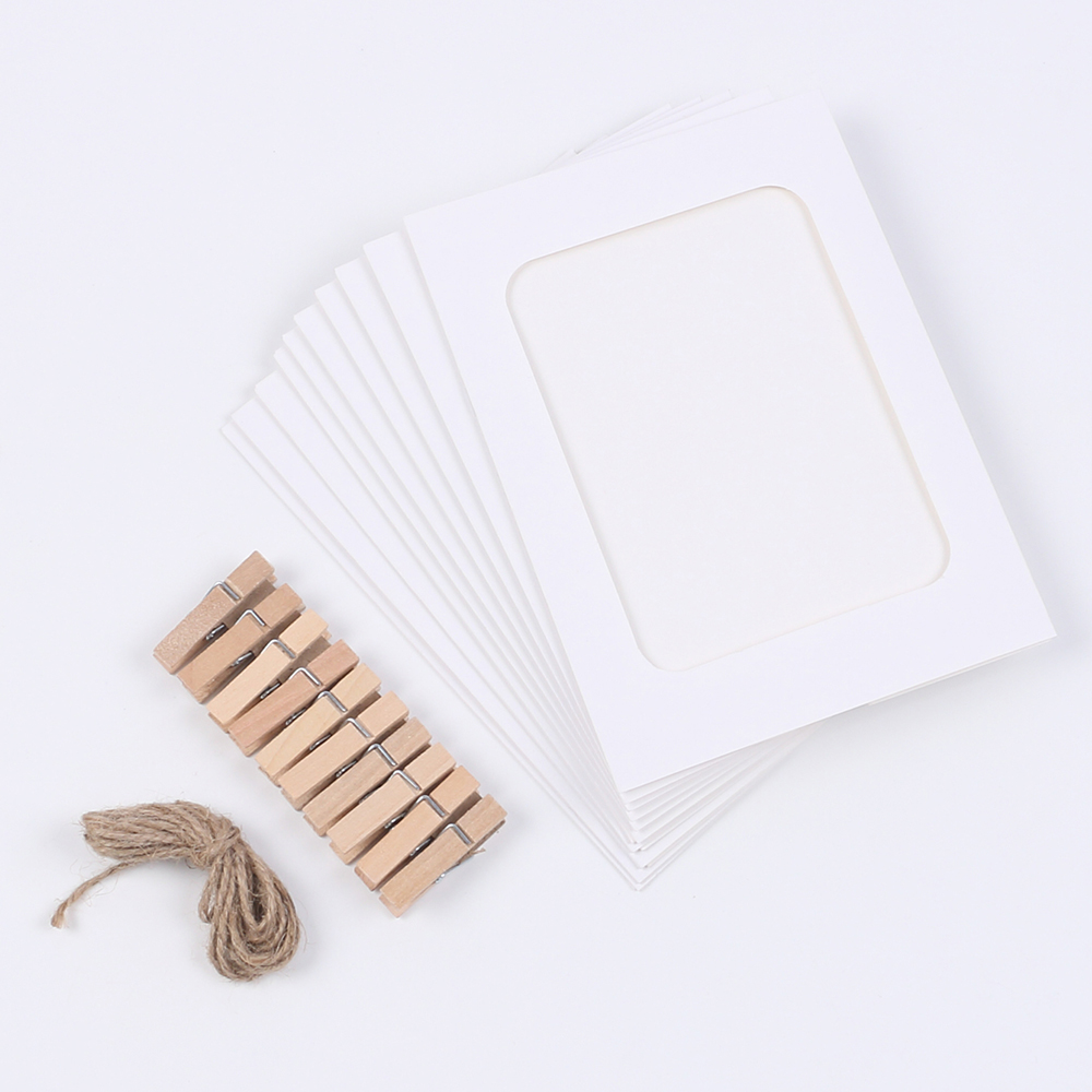 10Pcs Paper Photo Frame Set Wi - Photo Booth Frame recension och pris