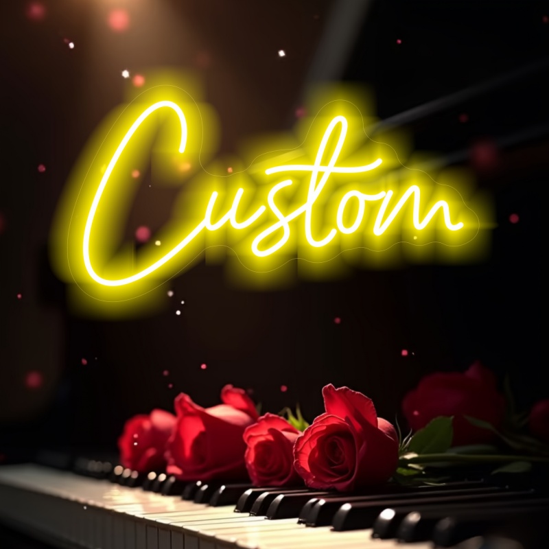 Custom neon sign, personalized - Neon Sign Party recension och pris