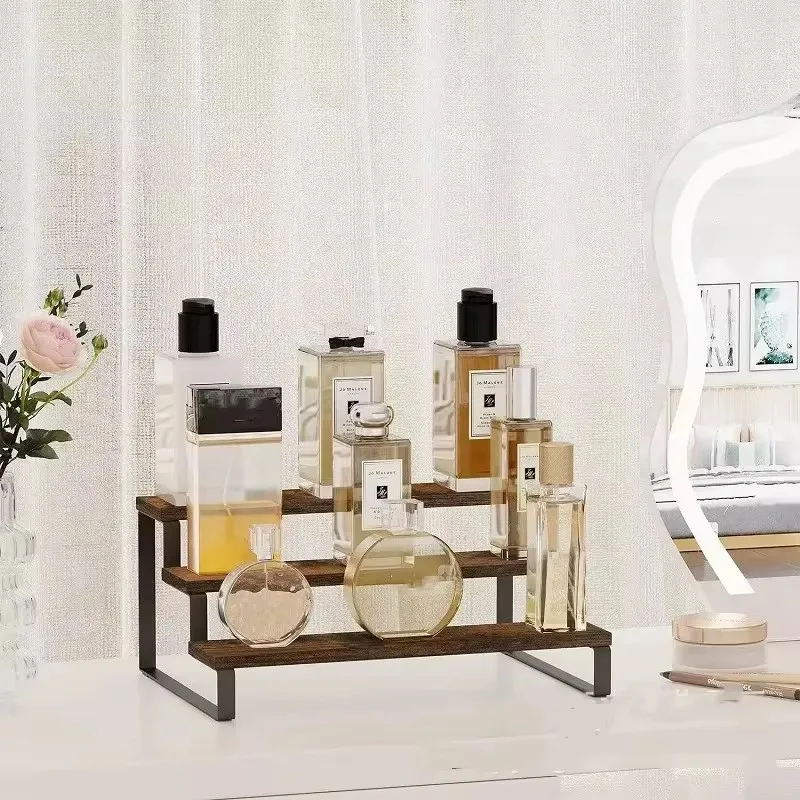 3 Tier Wooden Display Riser Cu - Cupcake Stand Tier recension och pris