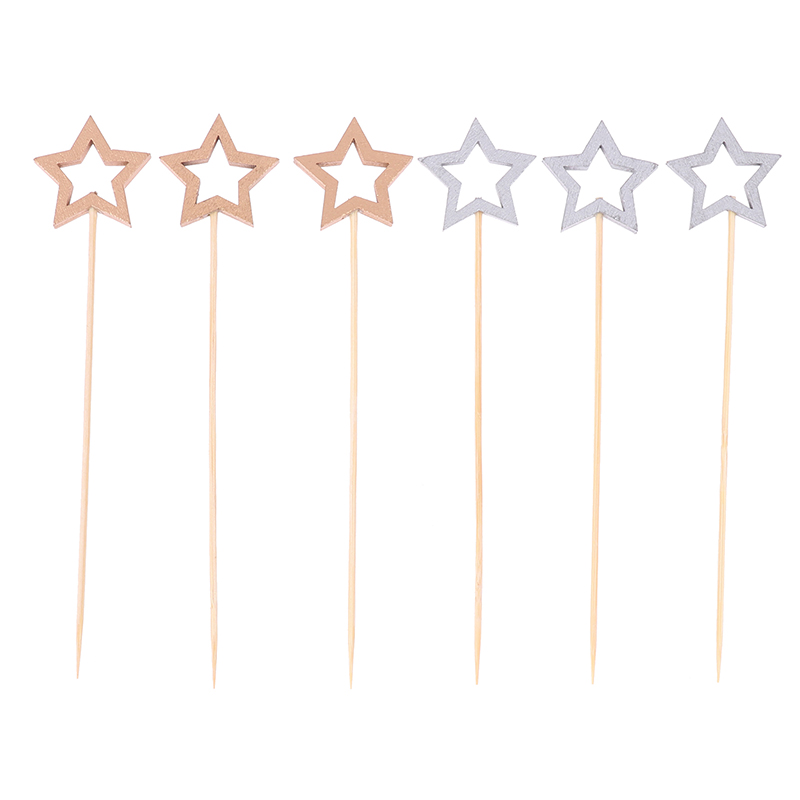 50/100Pcs Star Disposable Bamb - Centerpiece Stick recension och pris