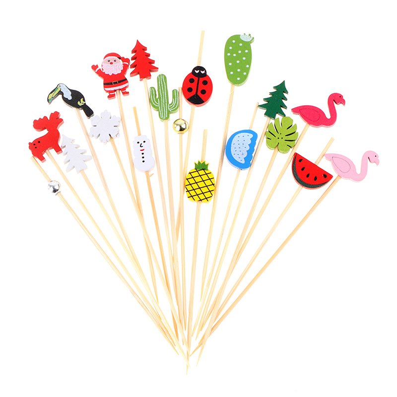 50/100Pcs Star Disposable Bamb - Centerpiece Stick recension och pris
