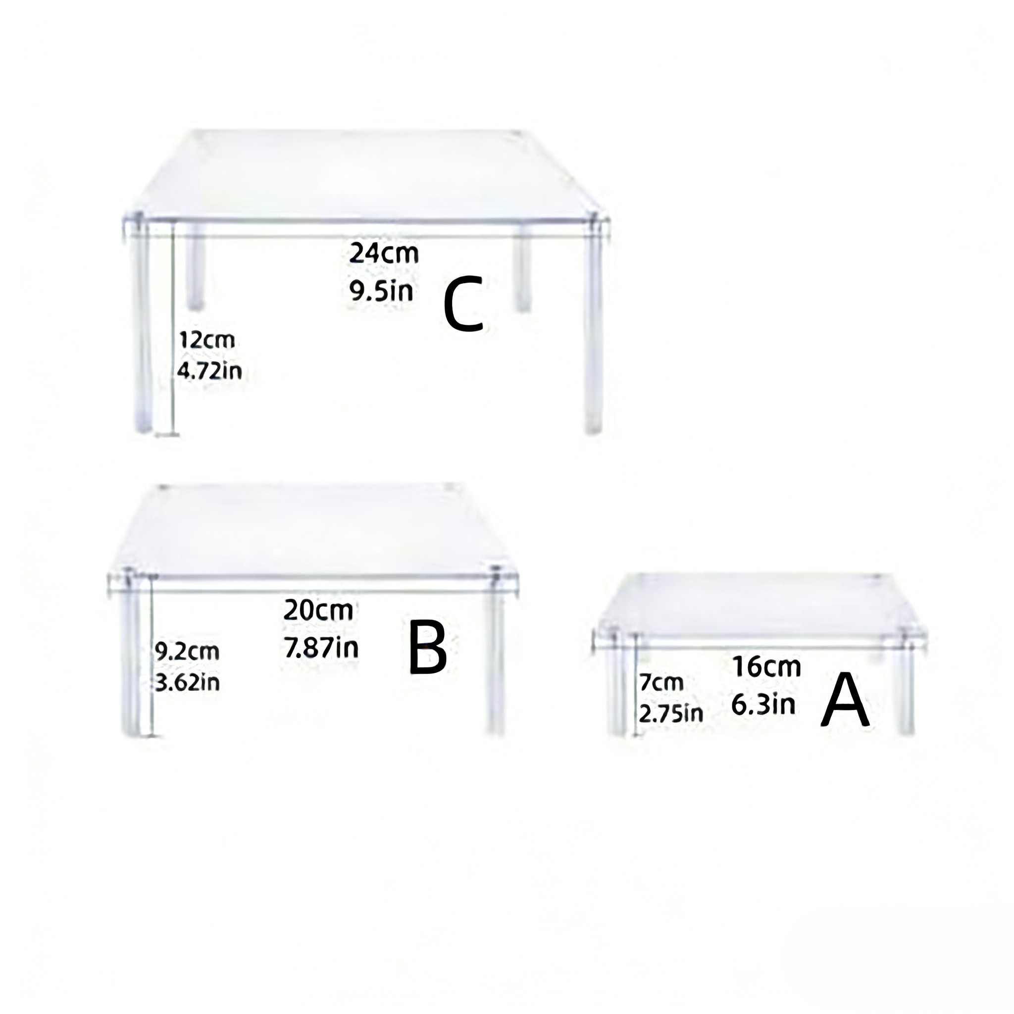 Cupcake Stand Square Cake Stan - Cupcake Stand Tier recension och pris