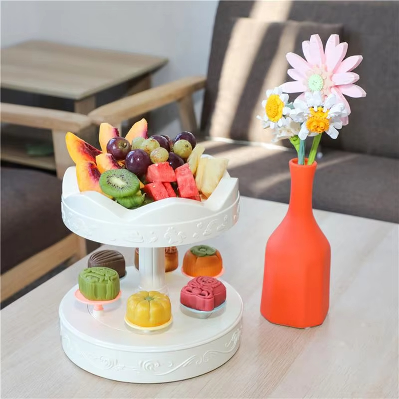 2-tier Automatic Rotating Cake - Cupcake Stand Tier recension och pris