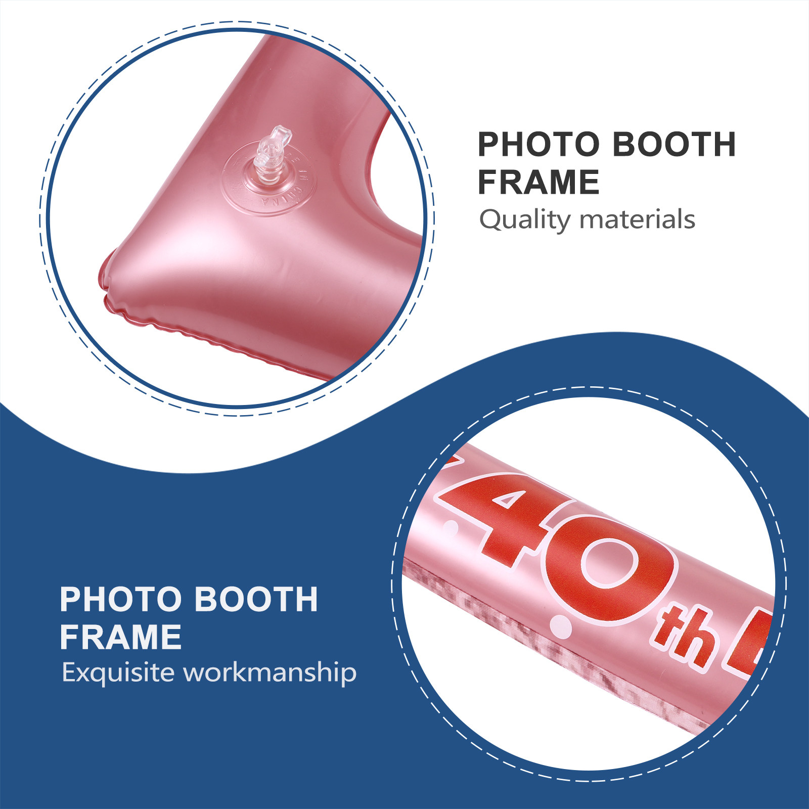 Photo Party Frame Class 60th B - Photo Booth Frame recension och pris