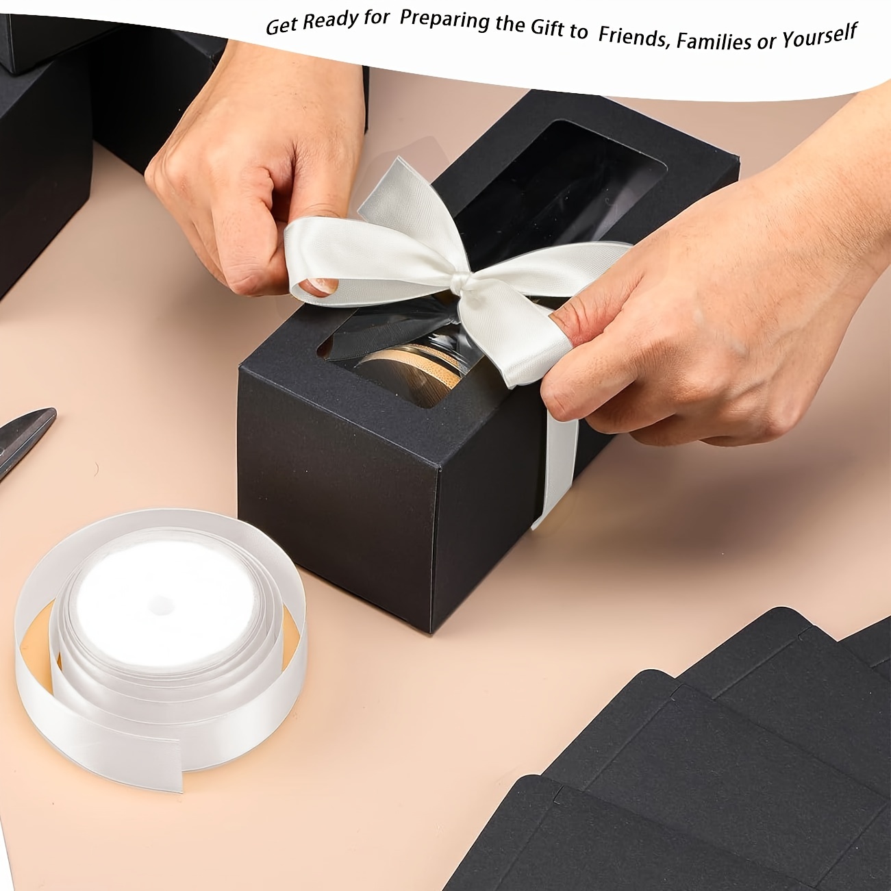 5Pcs Gift Boxes with 1 Roll of - Event Party Box recension och pris