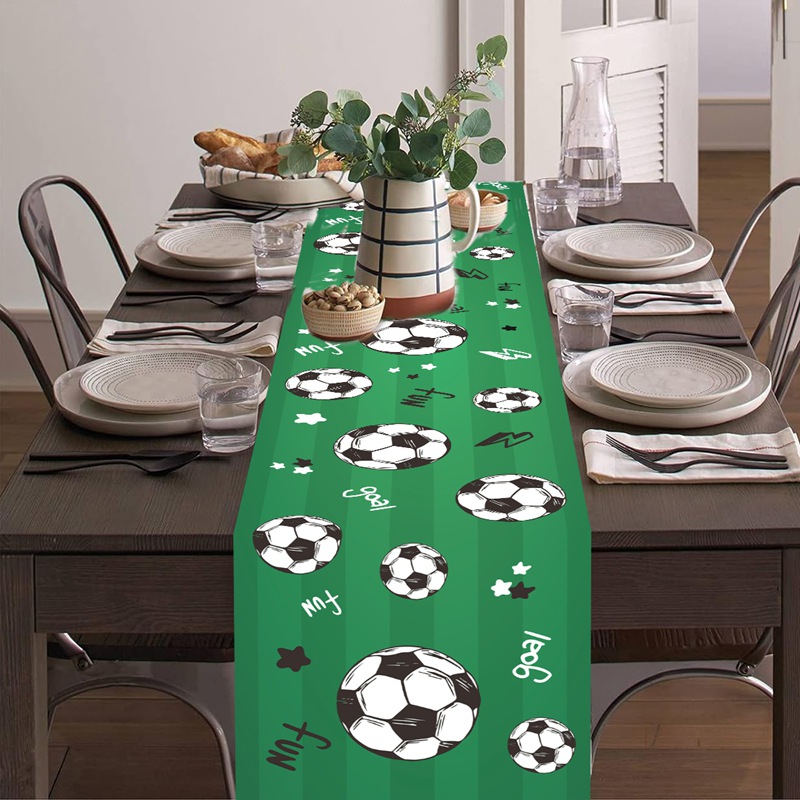 1pc Soccer/Football Party Tabl - Table Cloth Disposable recension och pris