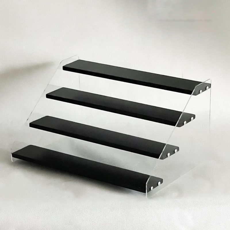 1-7 Step Acrylic Wood Display  - Cupcake Stand Tier recension och pris
