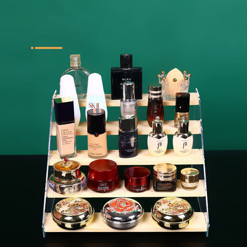 1-7 Step Acrylic Wood Display  - Cupcake Stand Tier recension och pris