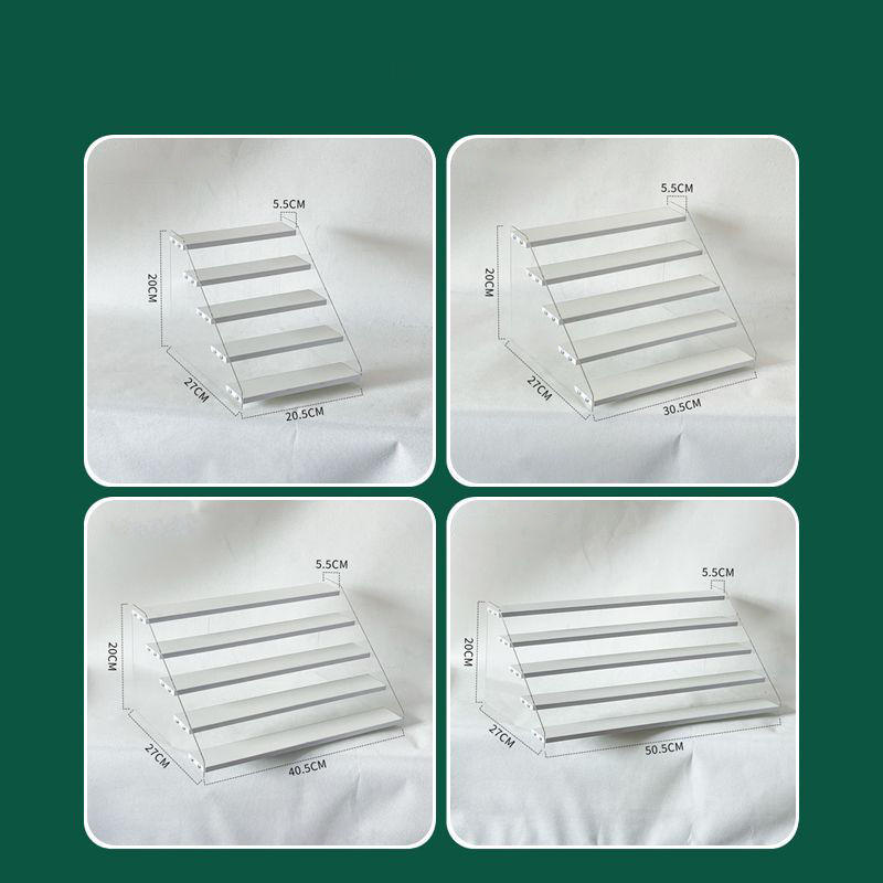 1-7 Step Acrylic Wood Display  - Cupcake Stand Tier recension och pris