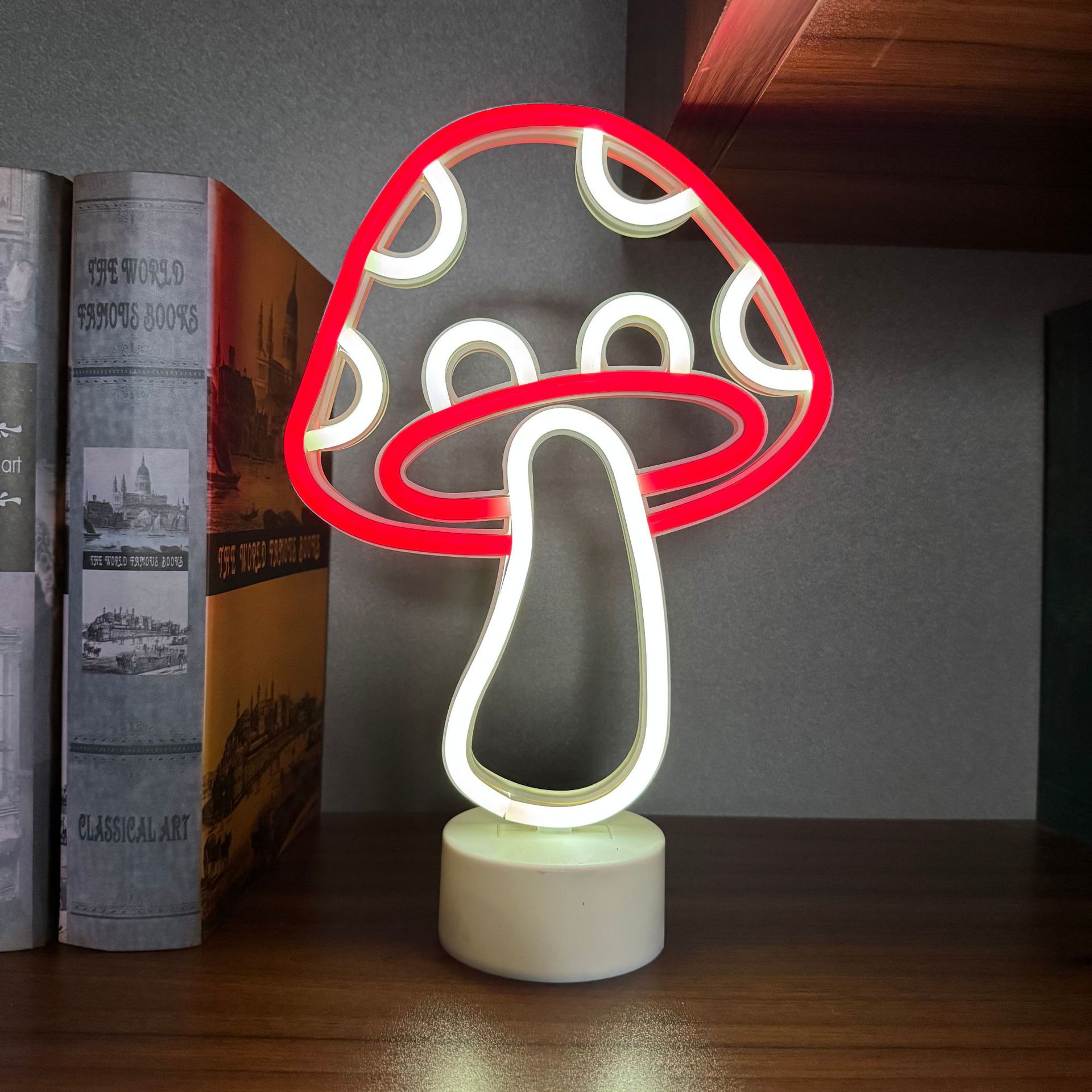 LED Neon Sign Light With Base  - Neon Sign Party recension och pris
