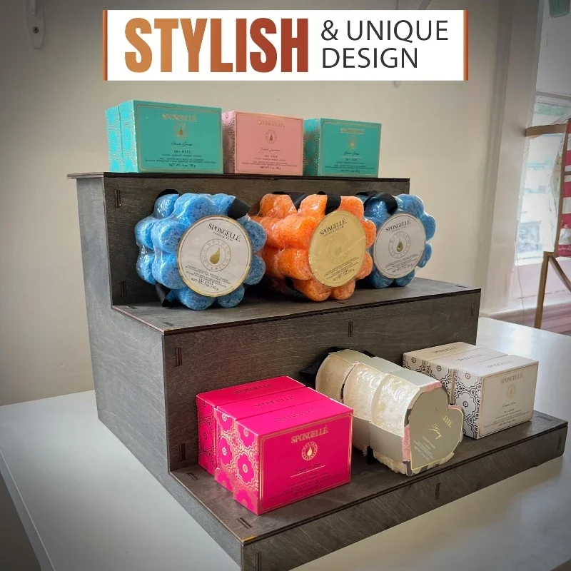 1Set Natural Wood Cupcake Stan - Cupcake Stand Tier recension och pris