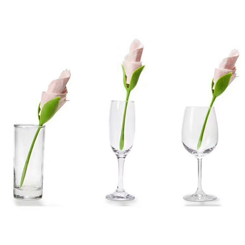 Paper‑folded rose napkin flowe - Napkin Folding Set recension och pris